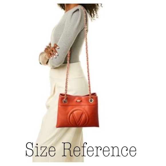 VALENTINO by MARIO VALENTINO โก Rita Pink Leather โก Shoulder Bag ๐ฒ Price to Sell - Picture 16 of 16